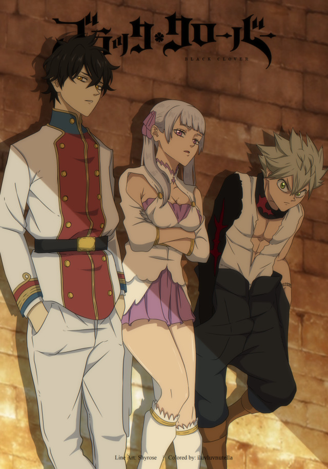 Yuno, Noelle, and Asta